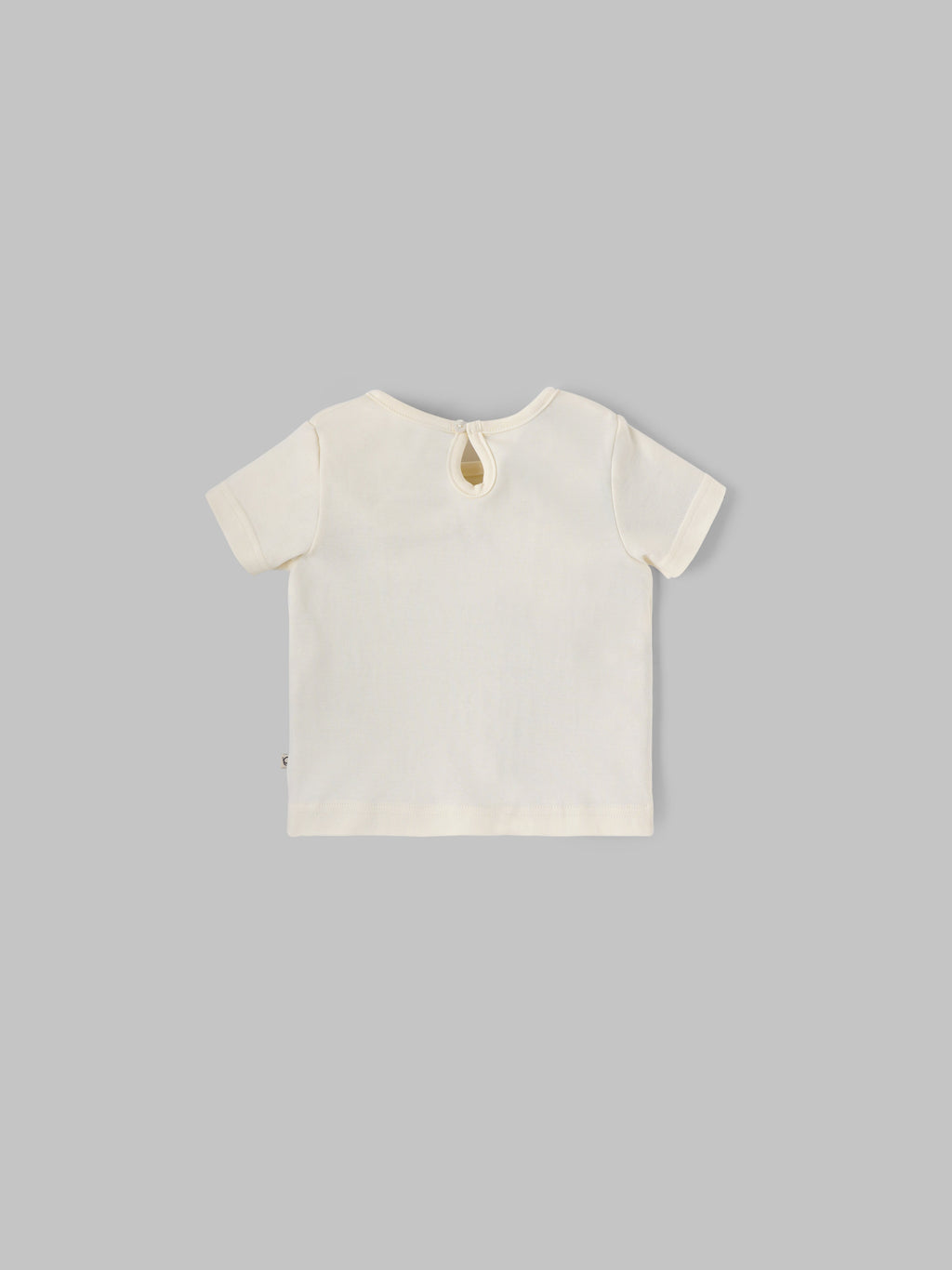 Popees Baby Girls Puff Sleeves Cotton Printed T-Shirt| Cream| 9 Months To 4 Years