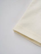 Popees Baby Girls Puff Sleeves Cotton Printed T-Shirt| Cream| 9 Months To 4 Years