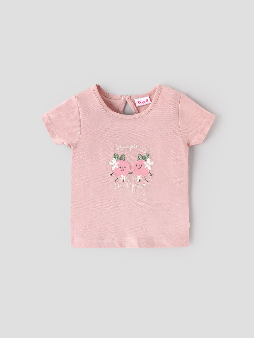 Popees Baby Boys Printed T-Shirt | Cameo Brown | 3-24 Months (Copy)