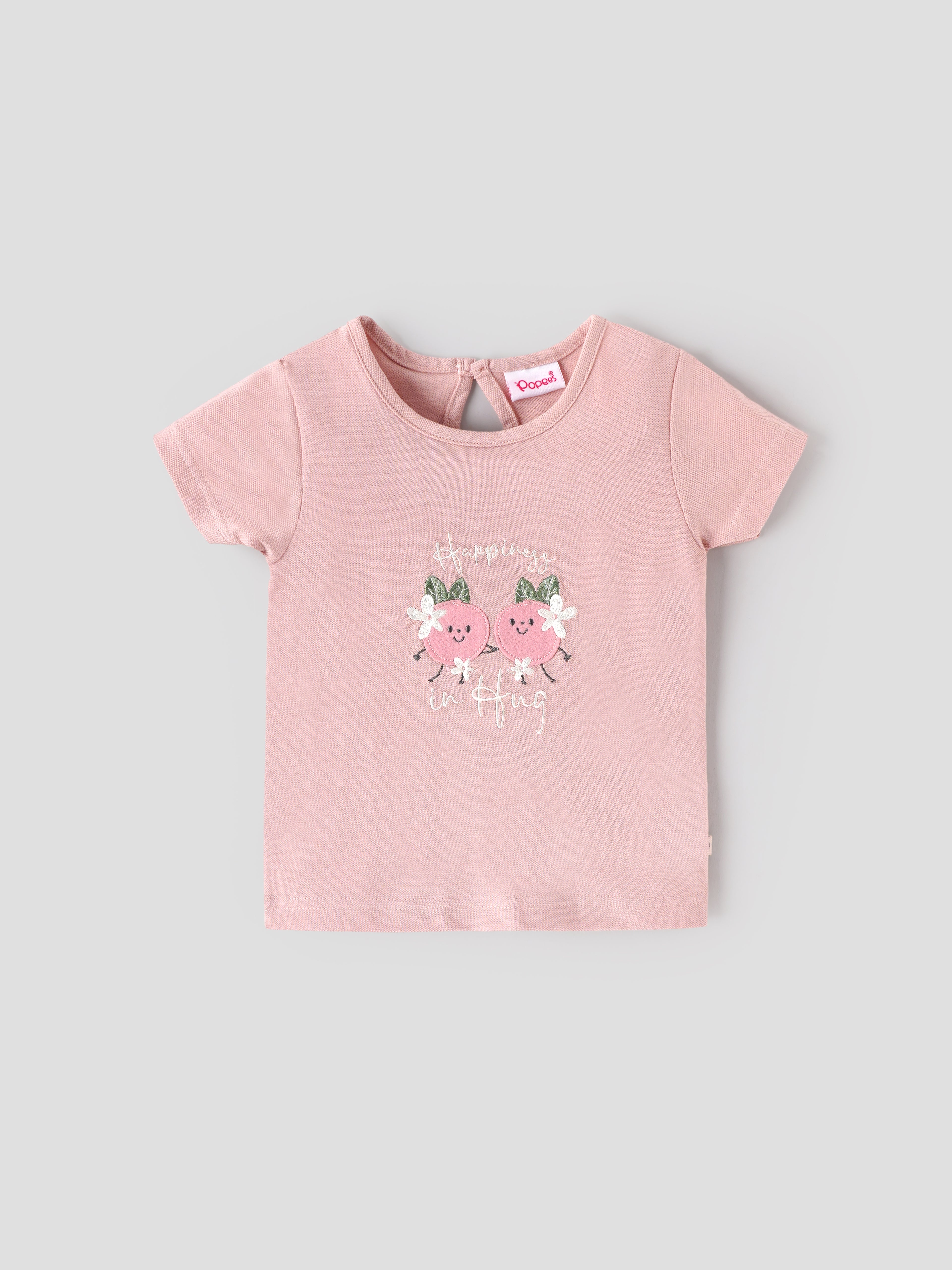 Popees Baby Boys Printed T-Shirt | Cameo Brown | 3-24 Months (Copy)