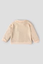 Popees Baby Girls Cotton Fleece Sweatshirt with Penguin Print| 9M–4Y