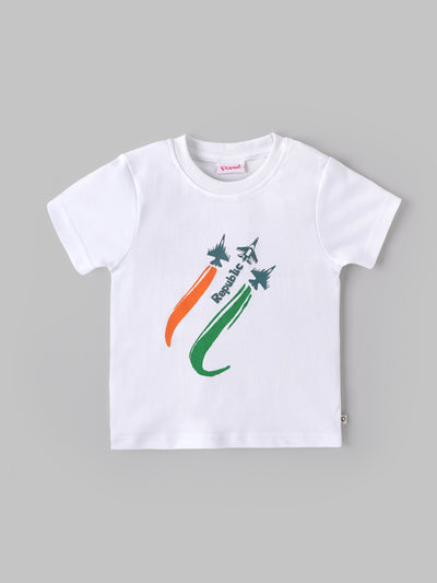 Popees Comfy & Stylish Republic Day T-Shirt (1-4 Years)for Boys and Girls