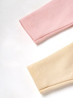 Popees Baby Boys Front Open Cotton Jabla Set (Pack of 2)| Pink & Yellow| Tiny Baby To 6 M