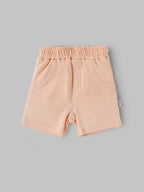 Popees Baby Cotton Shorts Combo Set, Soft Breathable Elastic Waist Infant Shorts Pack of 2 (Newborn–9 Months)