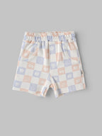 Popees Baby Cotton Shorts Combo Set, Soft Breathable Elastic Waist Infant Shorts Pack of 2 (Newborn–9 Months)