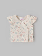 Popees Baby Girls Cotton Jabla Pack of 2| Tiny Baby, Newborn to 6 Months