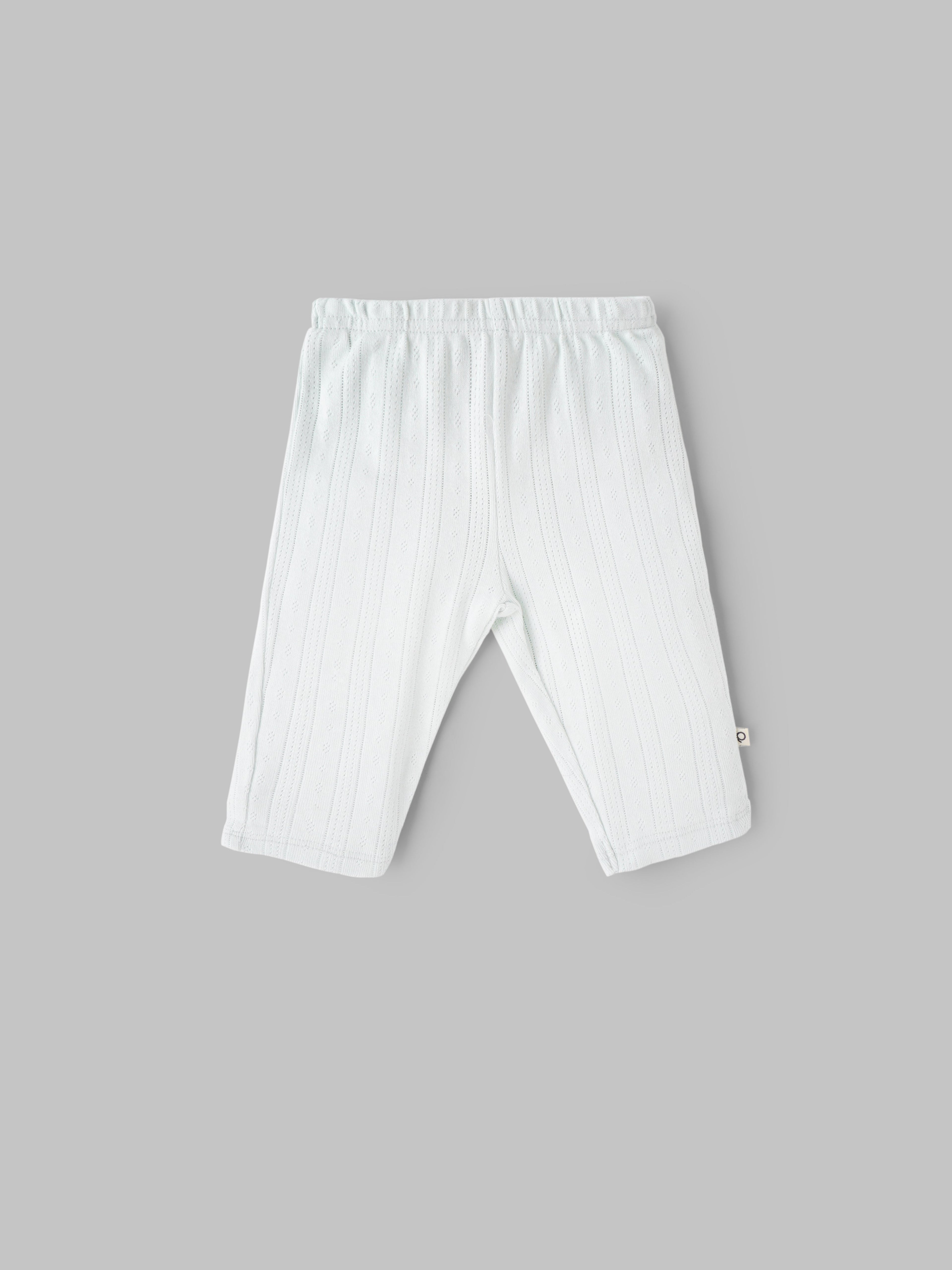 Popees Baby Girls Knitted Pants Pack of 2| Newborn - 9 Months