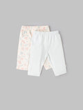 Popees Baby Girls Knitted Pants Pack of 2| Newborn - 9 Months