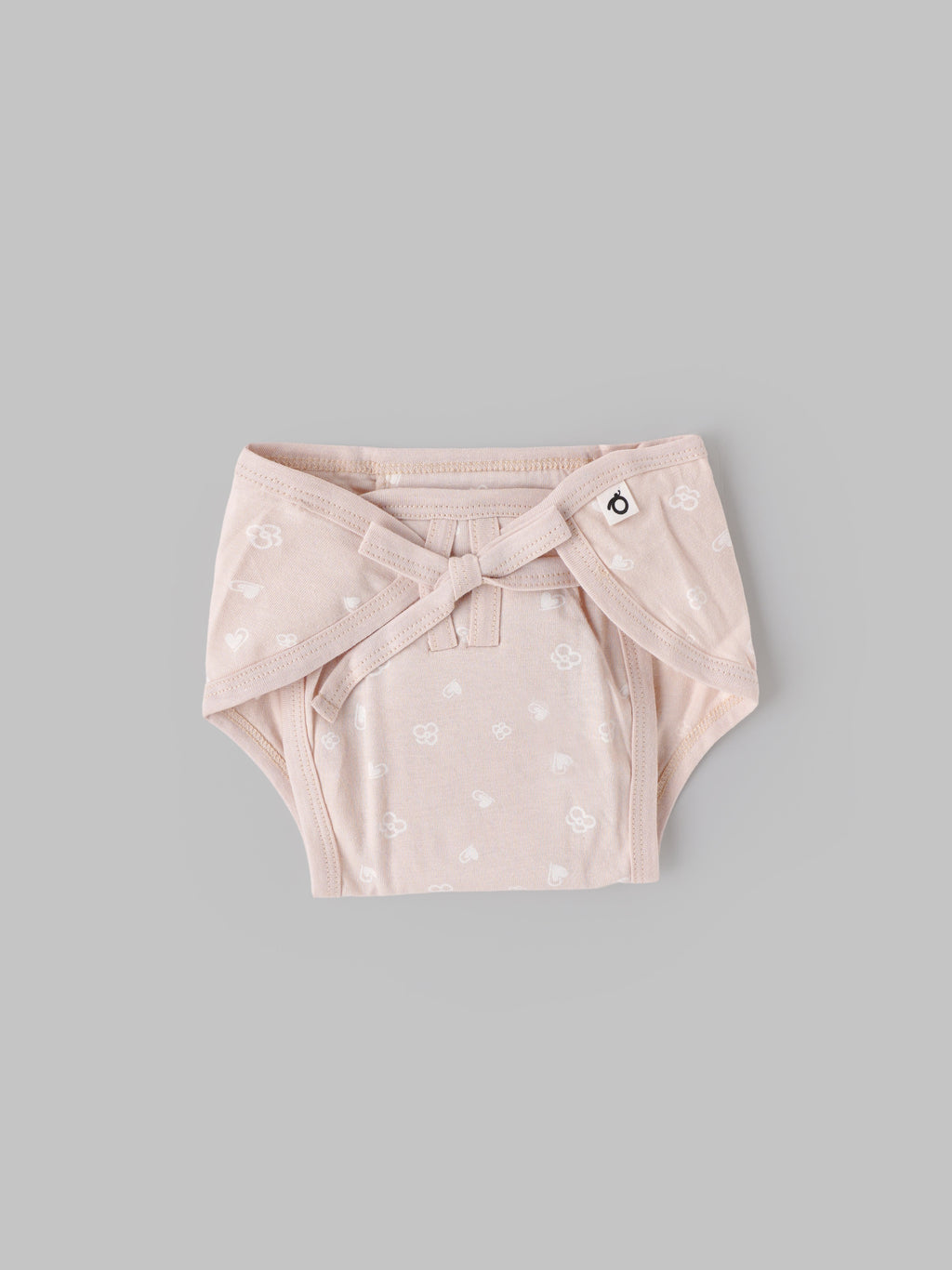 Popees Baby Printed Soft Nappy Set Pack of 2 (Newborn 0–1M)