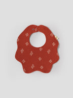 Popees Soft Cotton Baby Bib Set with Snap Button Closure for Newborns