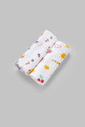 Popees Baby Cotton Muslin Burp Towels Pack of 2| Soft Absorbent Cloth