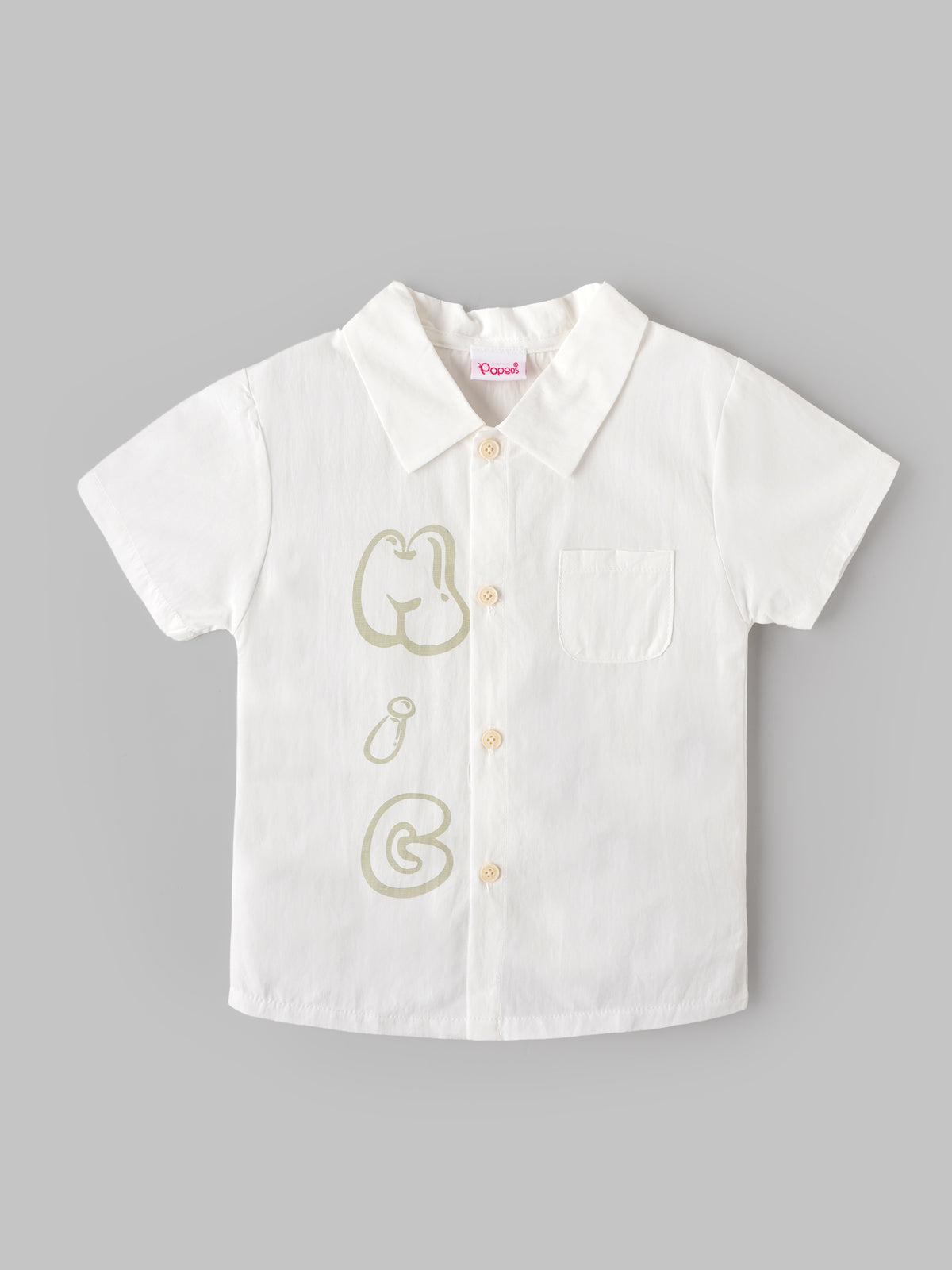 Popees Baby Boys Stylish Printed Shirt & Shorts Set | Half Sleeve Collared Shirt with Front Pocket & Matching Shorts | Comfortable Casual Wear Set | 9 Months– 4 Years