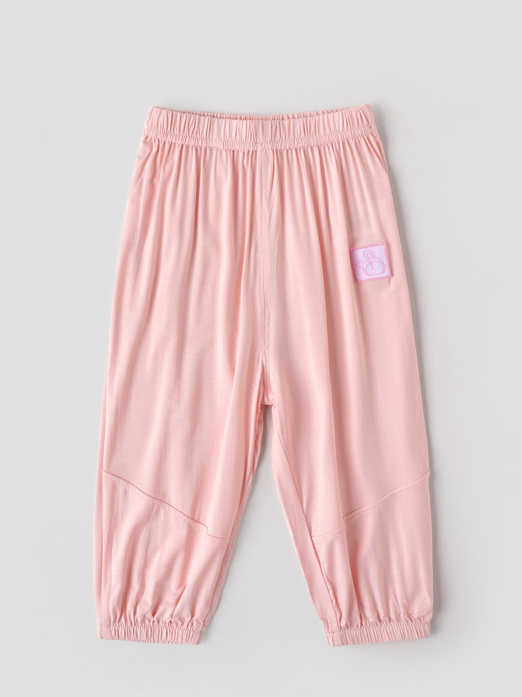 Popees Baby Girls Pearl Knitted Cotton-Polyester Full Length Pants with Elastic Waistband (1 to 6 Years)