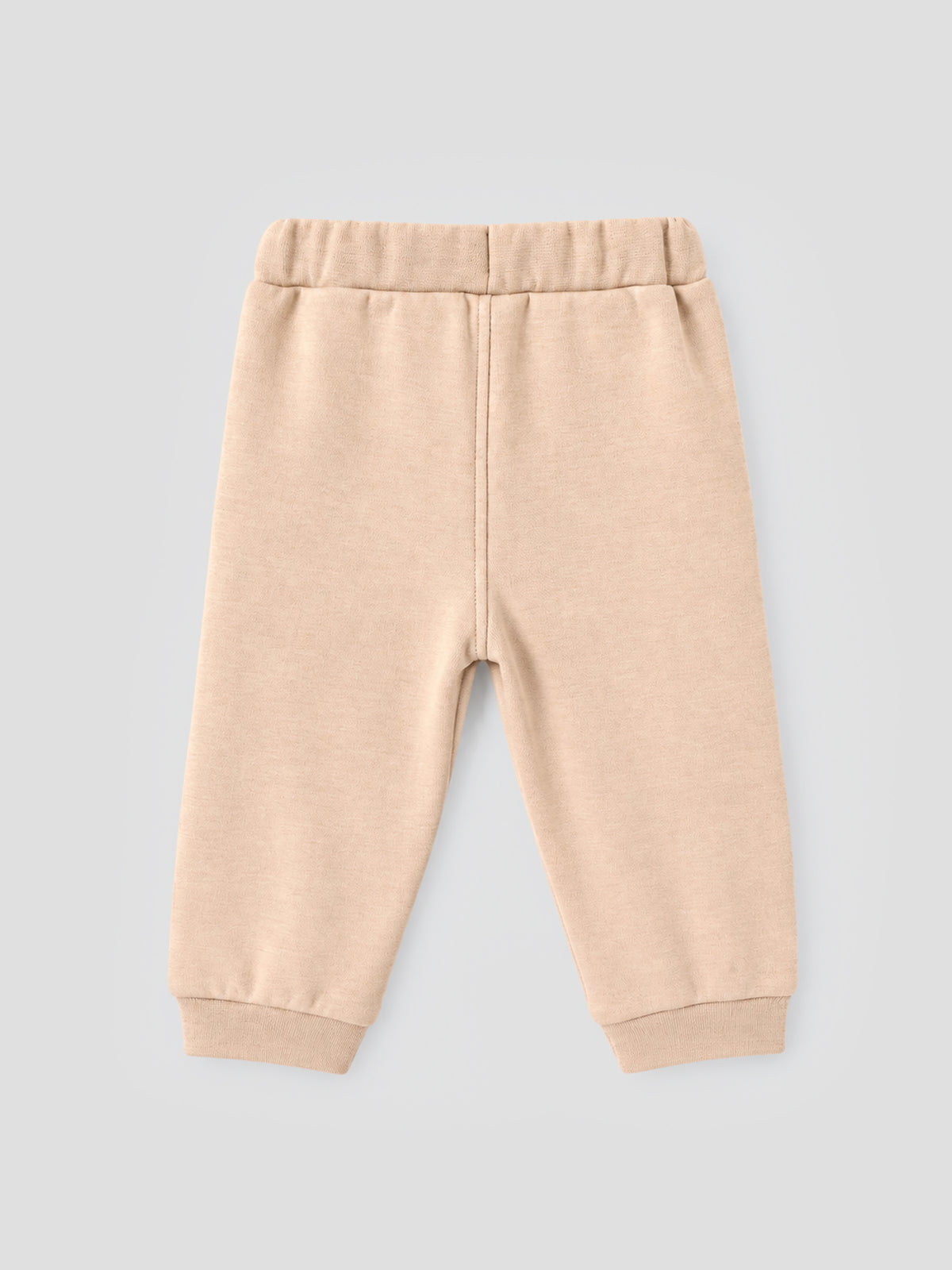 Popees Baby Boys Comfortable Jogger Pants | Elastic Waist Cotton-Blend Joggers with Drawstring & Side Pockets |3-24 Months