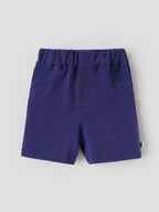 Popees Baby Boys Soft & Comfortable Cotton Shorts | Elasticated Waist Shorts with Side Pockets | Navy Blue(3–24 Months)