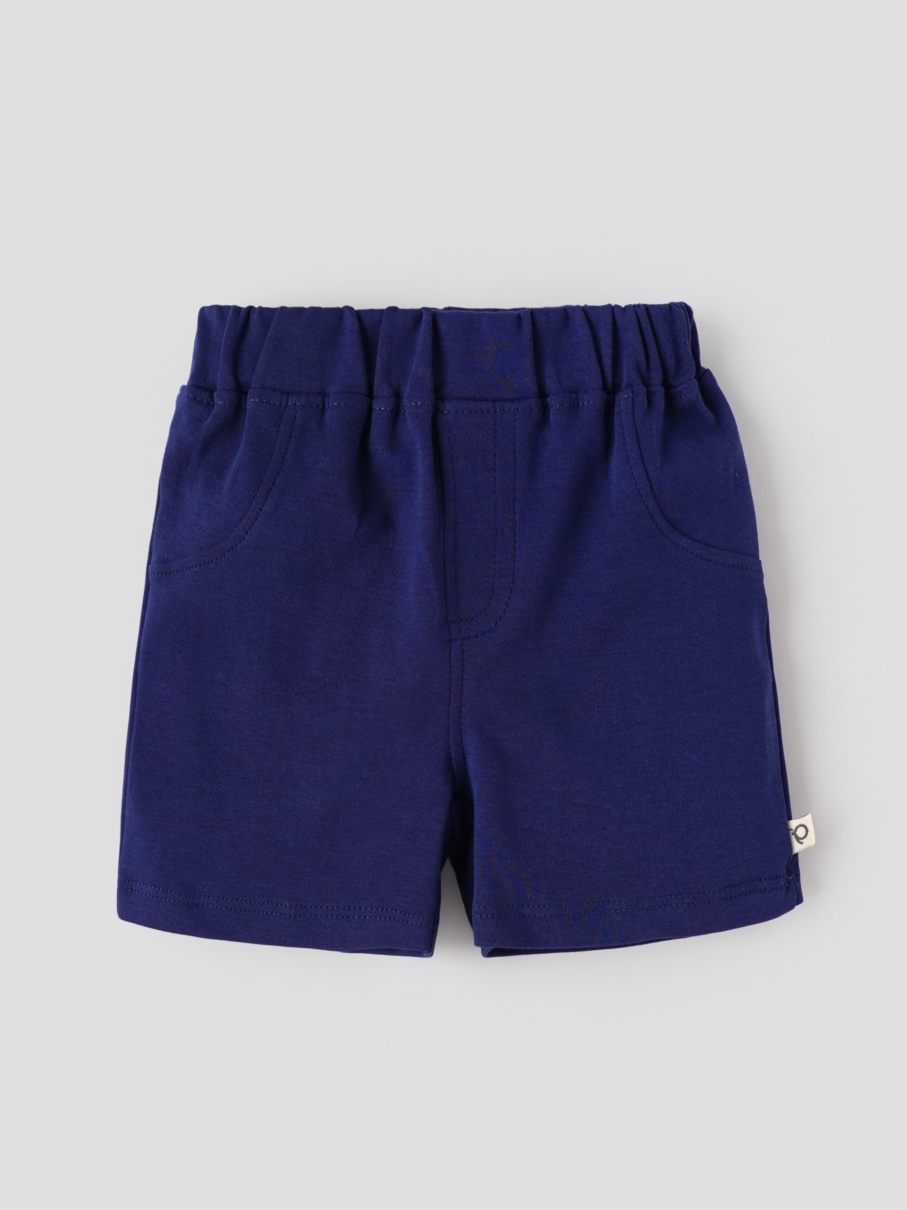 Popees Baby Boys Soft & Comfortable Cotton Shorts | Elasticated Waist Shorts with Side Pockets |3–24 Months