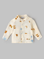 Popees Soft Cotton Printed  Co-Ord Set for Boys | Full Sleeve Shirt & Pants 3-24 Months