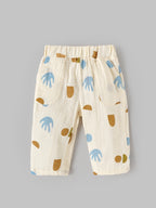 Popees Soft Cotton Printed  Co-Ord Set for Boys | Full Sleeve Shirt & Pants 3-24 Months
