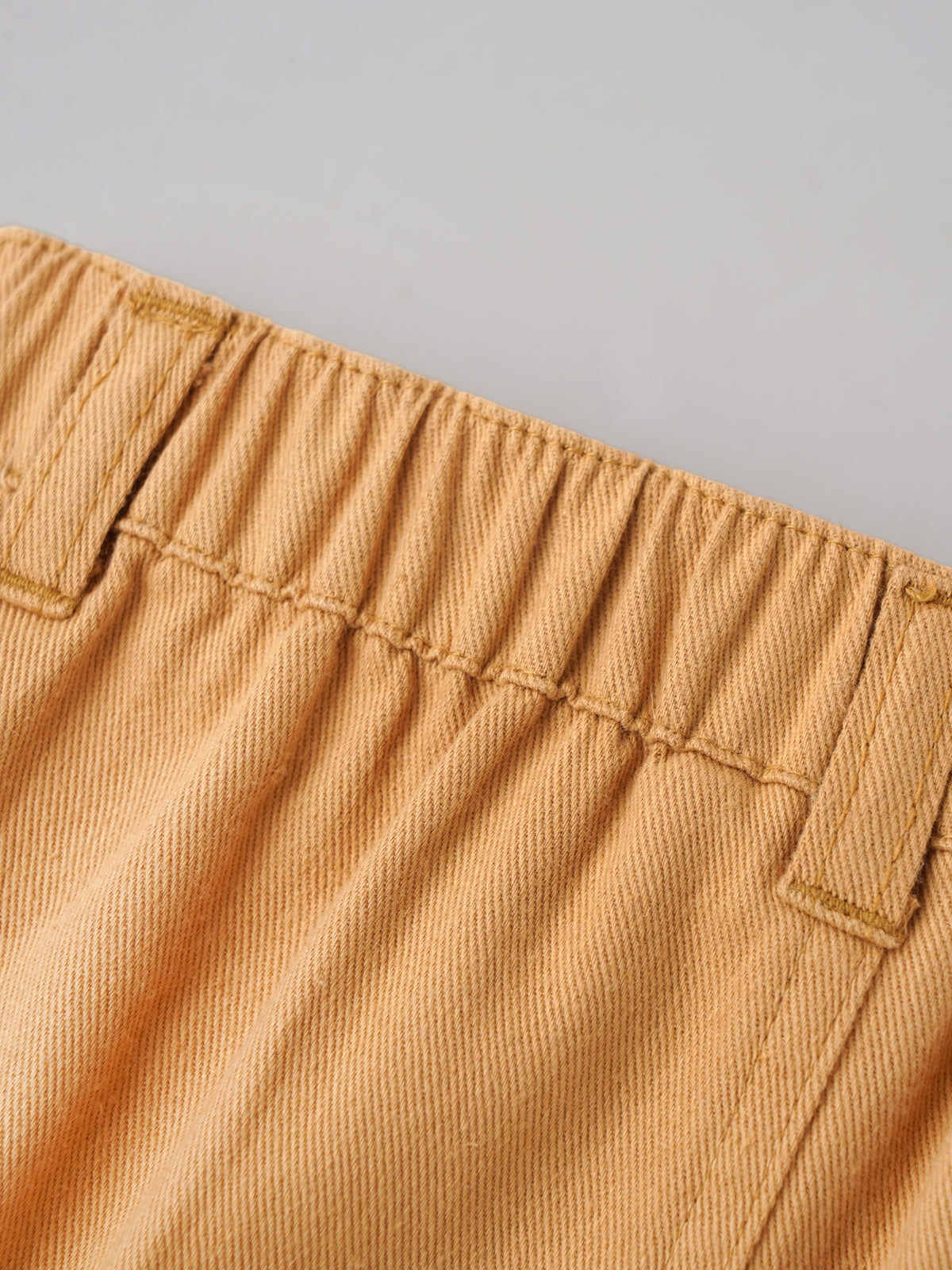 Popees Baby Boys Cotton Casual Shorts | Solid Beige Shorts with Elasticated Waist & Side Pockets | 3-24 Months