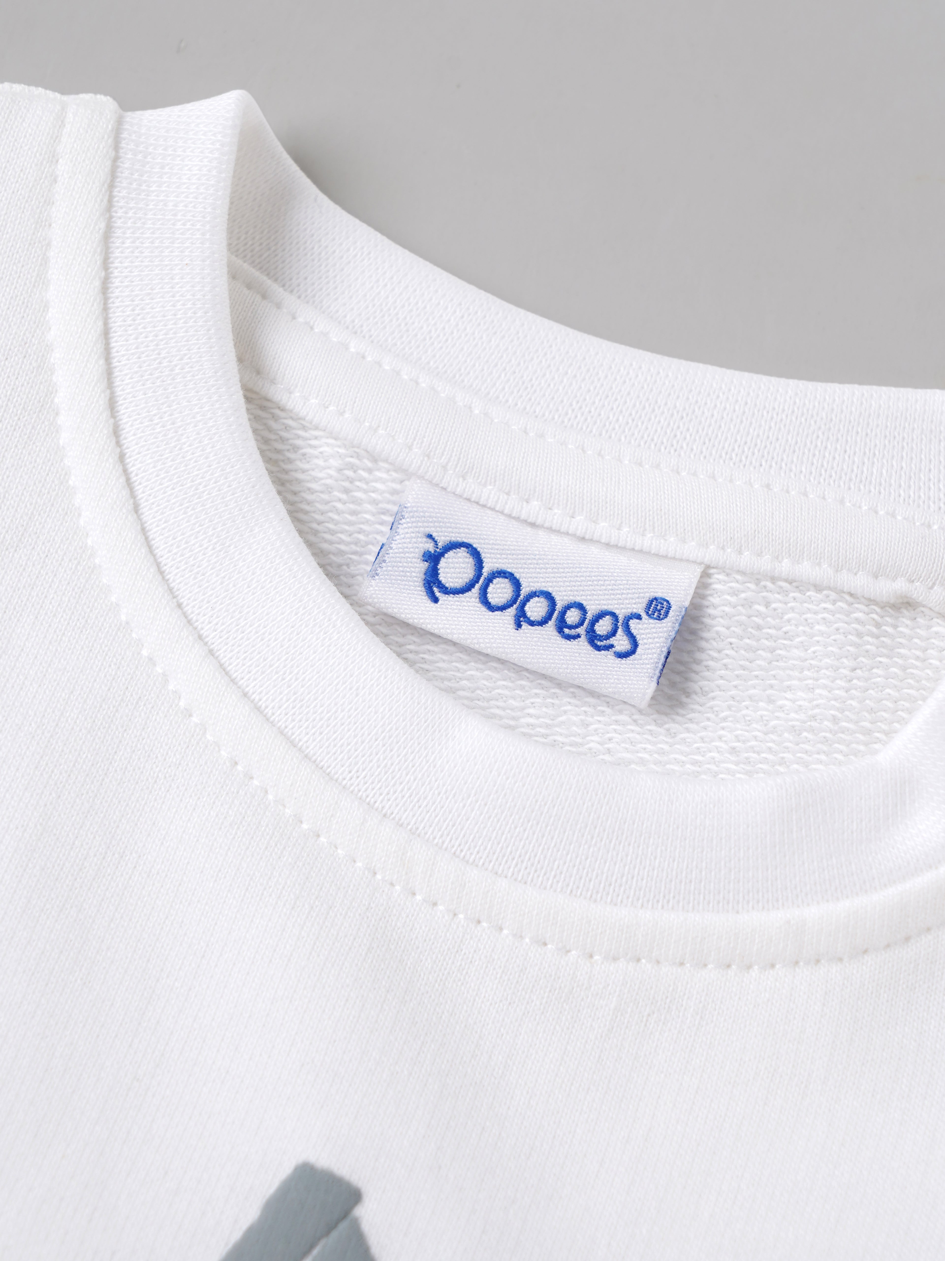 Popees Baby Boys Stylish T-Shirt & Cargo Shorts Set | Soft Cotton Half Sleeve Printed T-Shirt with Pocket Detail Shorts | White | Casual Wear| 3-24 Months