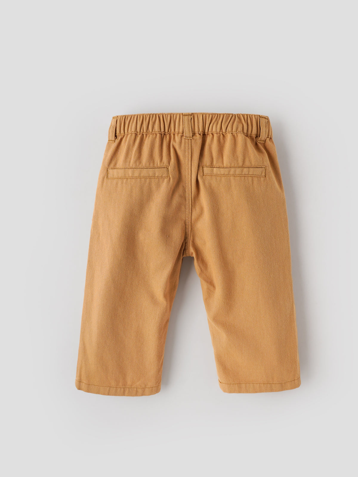 Popees Baby Boys Cotton Pants | Full Length Casual  Elastic Waist and Side Pockets| 3- 24 Months