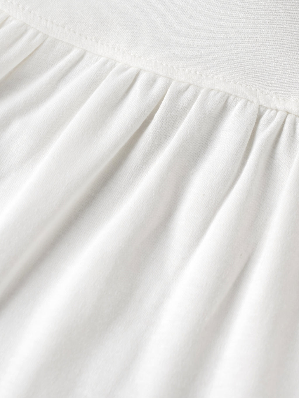 Popees Short-Sleeve Back Open Dress Made of Organic Bamboo Cotton Fabric (3-24 Months) for Baby Girls