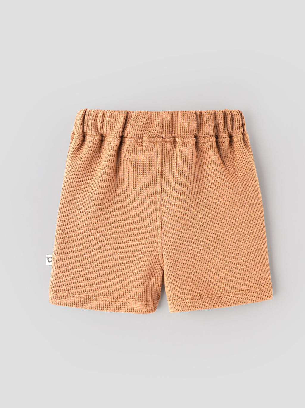 Popees Baby Girls Cotton Shorts with Bow Detail | Brown |3-24 Months