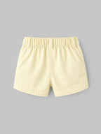 Popees Baby Girls Floral Embroidered Shorts | Elastic Waist Casual Summer Shorts | 3-24 Months