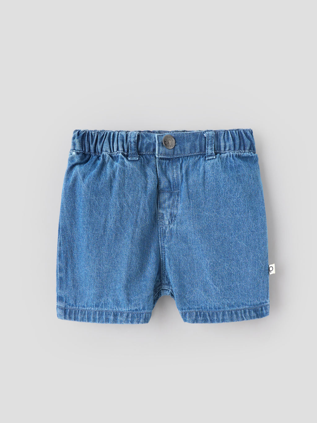 Popees Baby Denim Shorts for Kids | Soft & Comfortable Elastic Waist Casual Shorts 3-24 Months