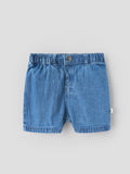 Popees Baby Denim Shorts for Kids | Soft & Comfortable Elastic Waist Casual Shorts 3-24 Months