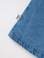 Popees Baby Denim Shorts for Kids | Soft & Comfortable Elastic Waist Casual Shorts 3-24 Months