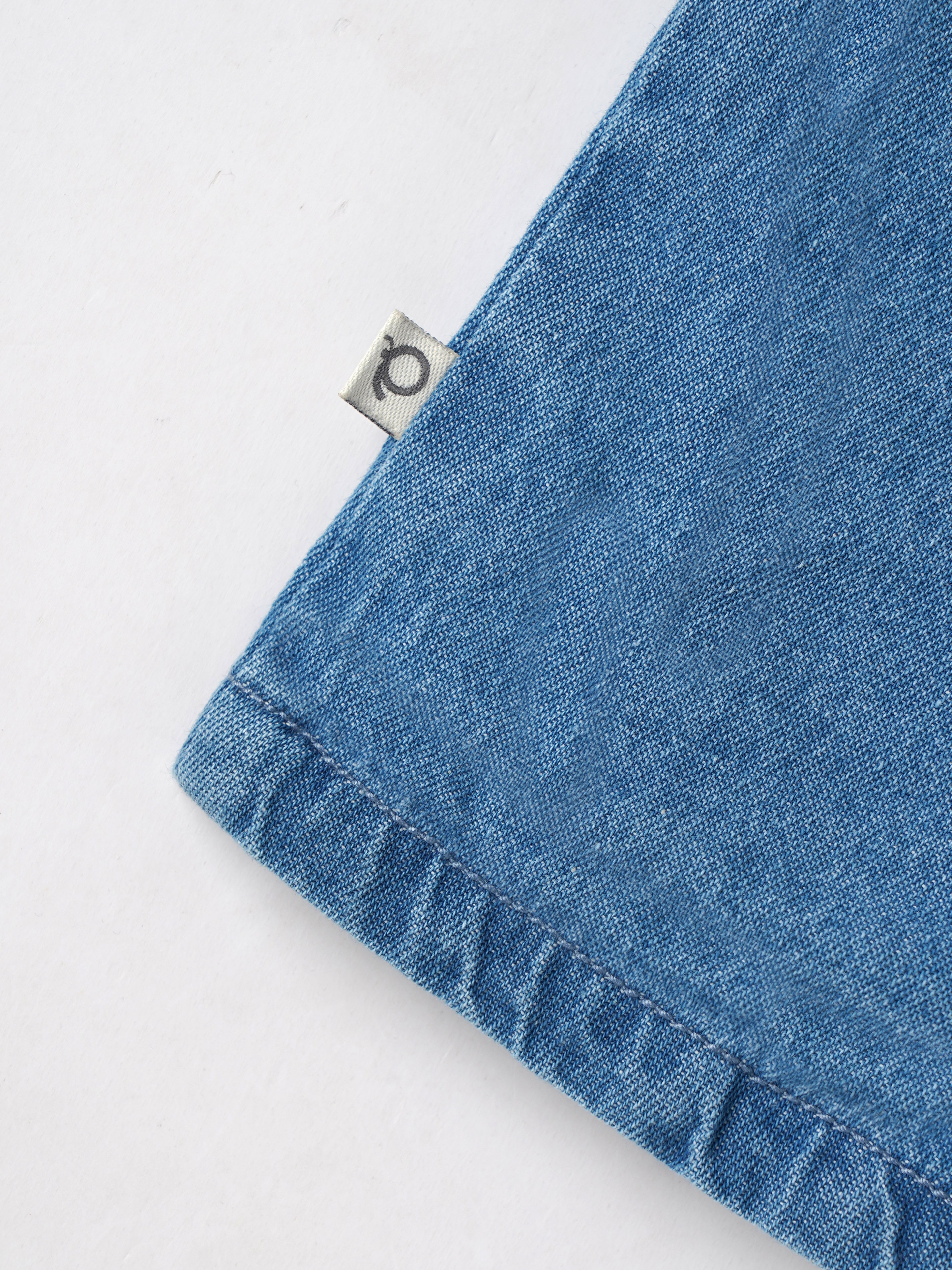 Popees Baby Denim Shorts for Kids | Soft & Comfortable Elastic Waist Casual Shorts 3-24 Months