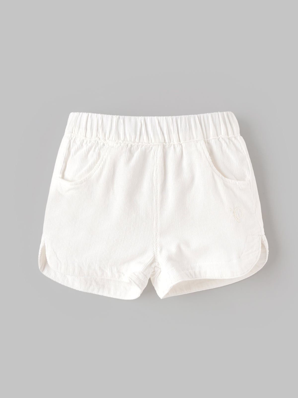 Popees Baby Girls Soft & Stylish Cotton Shorts with Side Pockets | Elasticated Waist Casual Shorts |3–36 Months