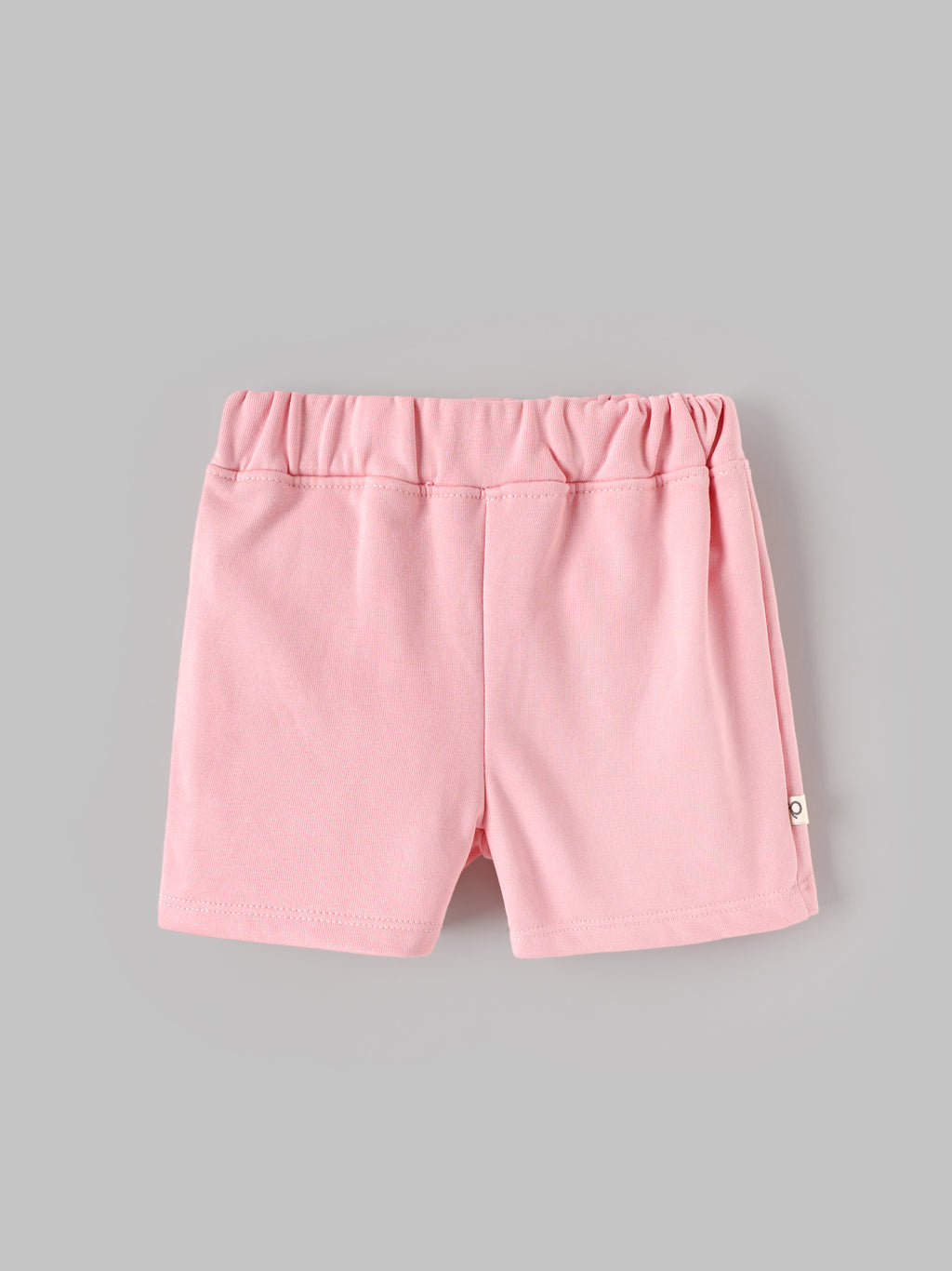 Popees Baby Girls Pink Sleeveless Top & Shorts Set | Butterfly Embroidery|3-24 Months