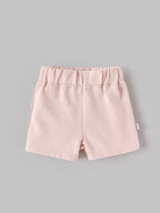 Popees Baby Girls Soft & Stylish Butterfly Embroidered Top and Shorts Set | 3-24 Months