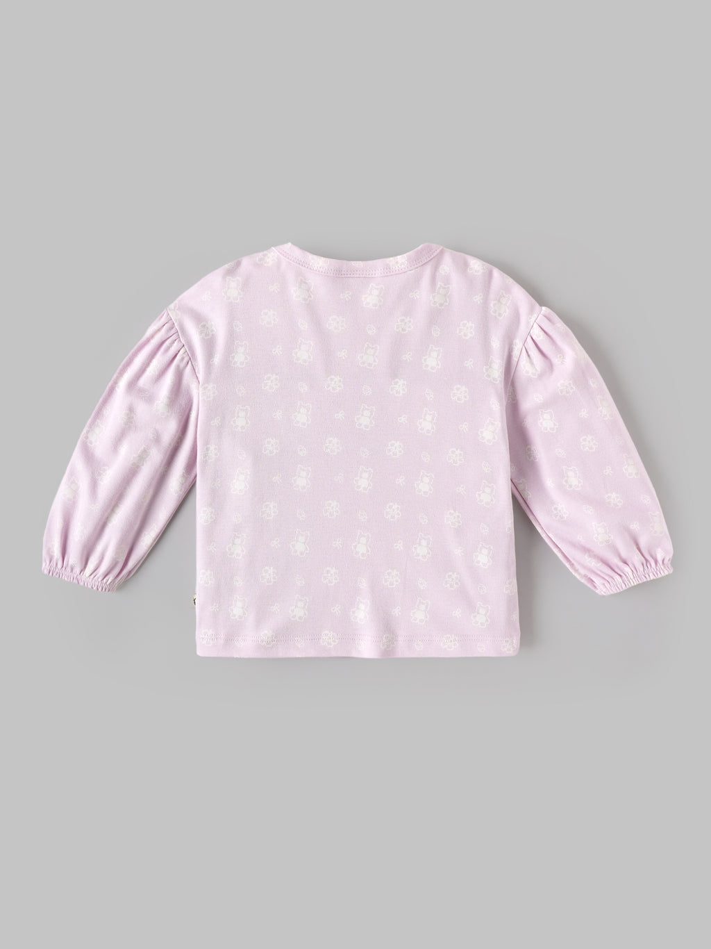 Popees Organic Bamboo Cotton Printed Full Sleeve Top for Baby Girls (3–24 Months)
