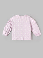 Popees Organic Bamboo Cotton Printed Full Sleeve Top for Baby Girls (3–24 Months)