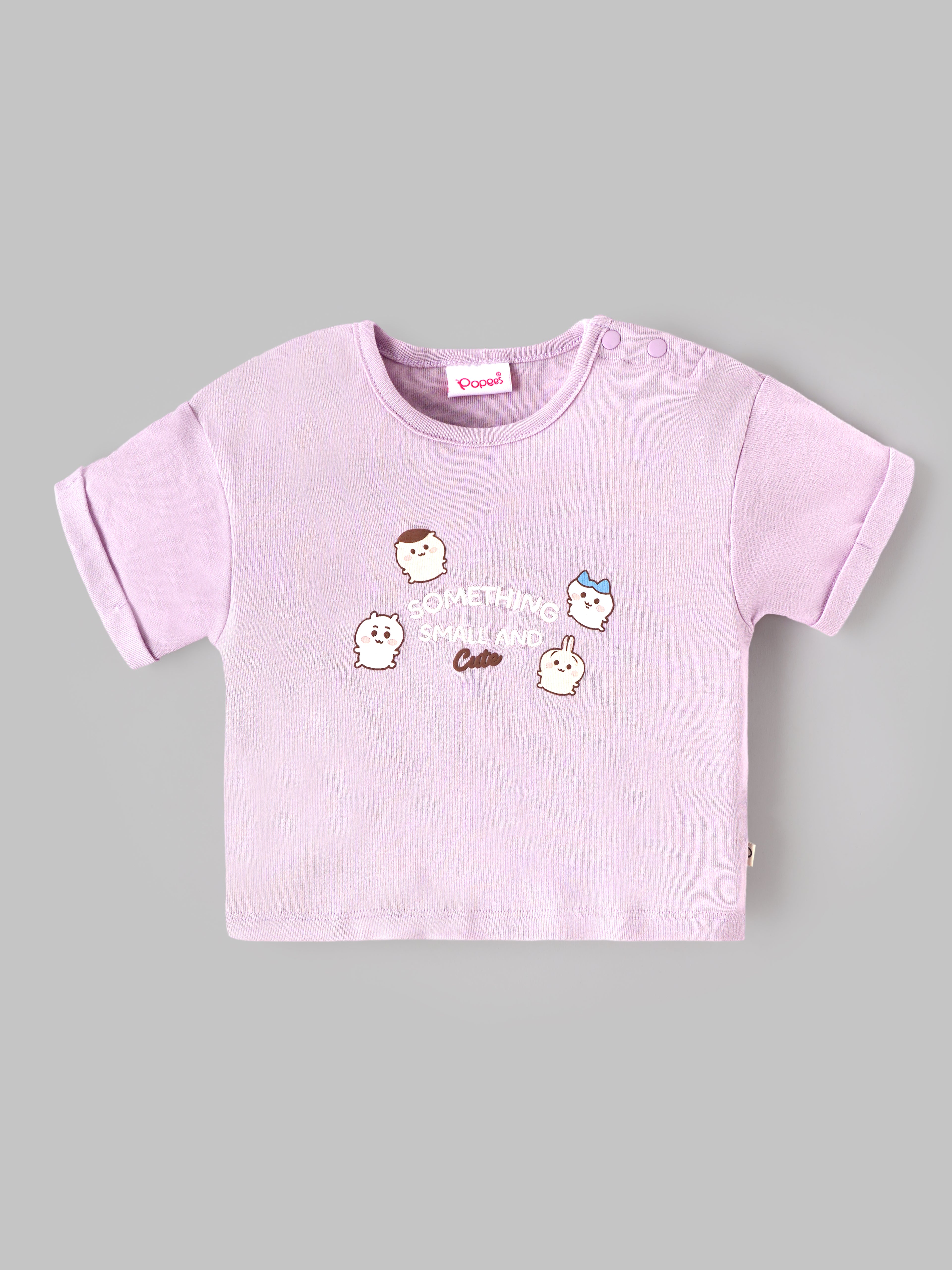 Popees Baby Unisex Printed T-Shirt & Shorts Co-Ord Set | Soft Cotton Half Sleeve Outfit| 3–24 Months