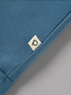 Popees Baby Boys Blue Cotton Pants with Elastic Waistband|0-9 Months