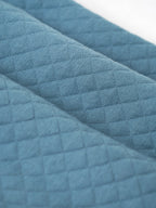 Popees Baby Quilted Hooded Sleepsuit | Boys | Blue | Newborn to 9 Months
