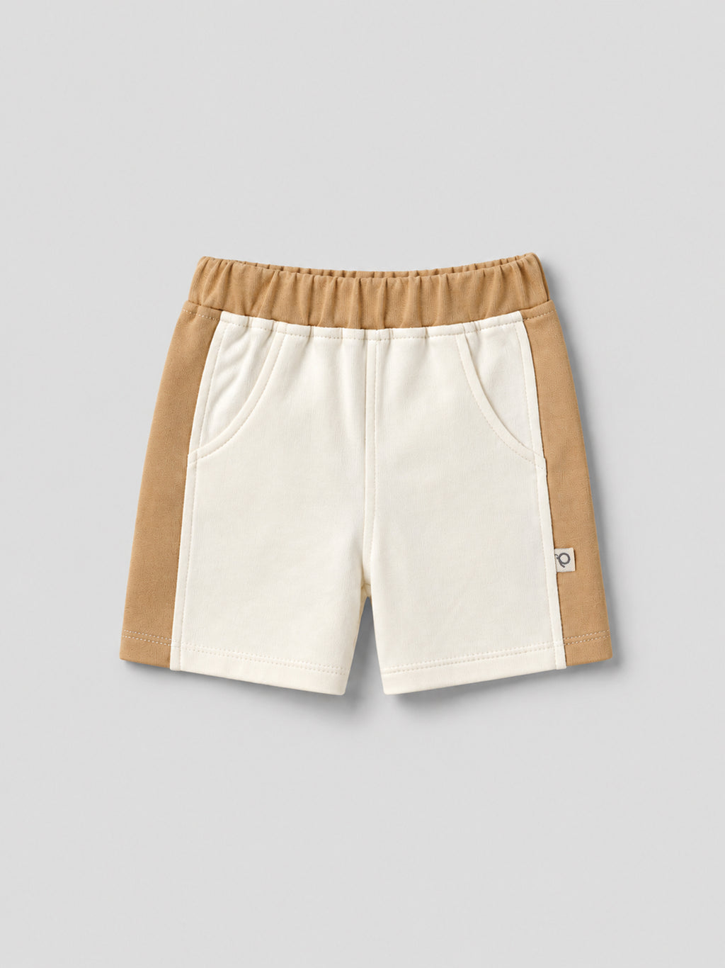 Popees Baby Boys Shorts with Elastic Waist and Side Pockets| 0-9 Months|