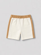 Popees Baby Boys Shorts with Elastic Waist and Side Pockets| 0-9 Months|