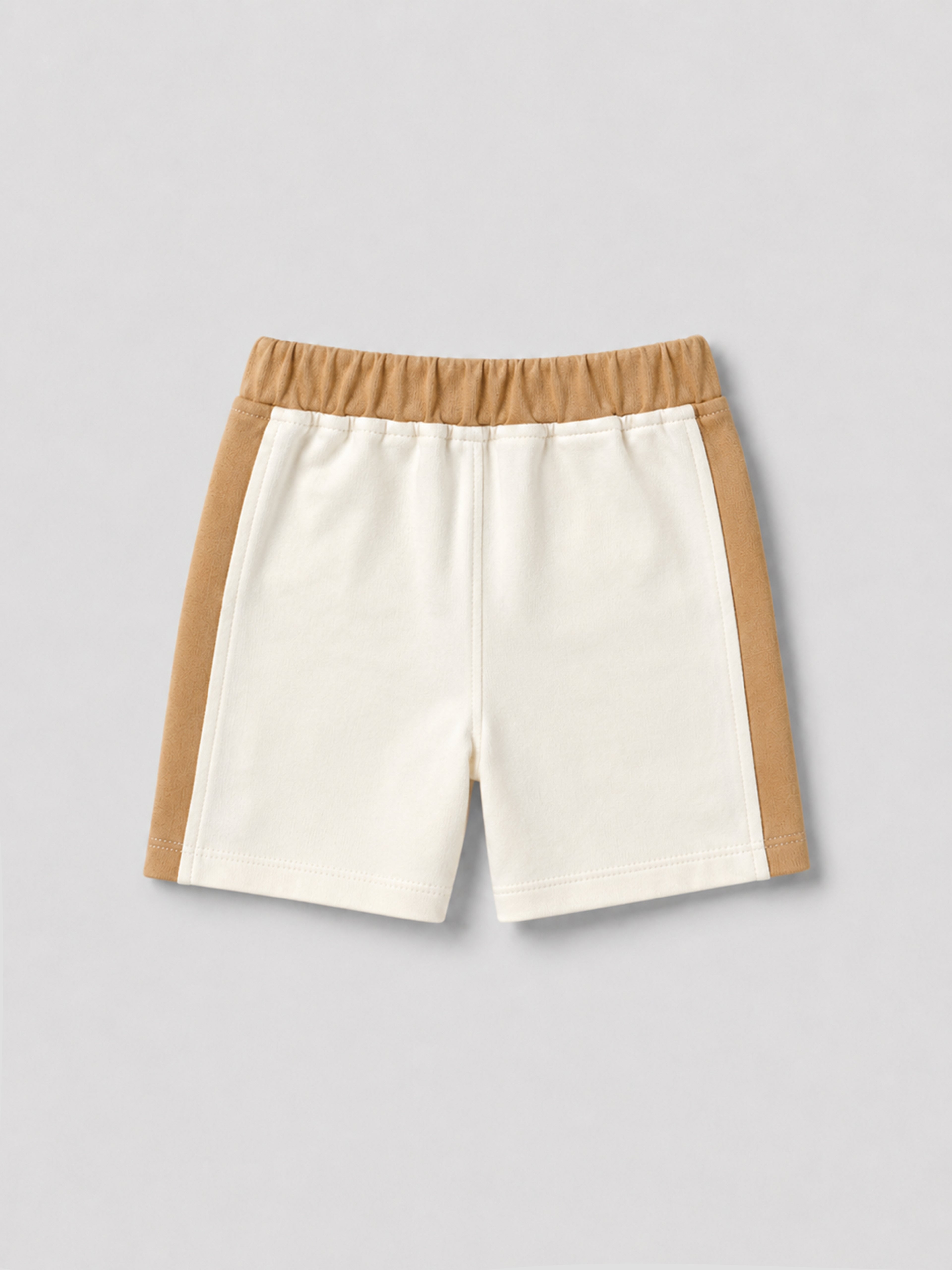Popees Baby Boys Shorts with Elastic Waist and Side Pockets| 0-9 Months|
