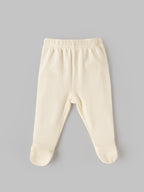 Popees Baby Boys Comfortable Printed Top & Footed Pant Set | Soft Casual Wear Set | 0–9 Months