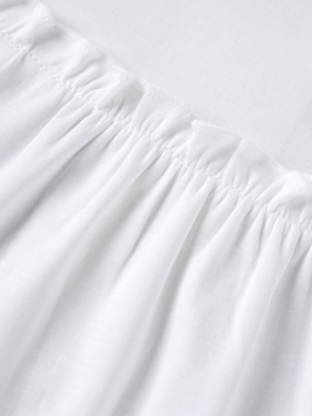 Popees Baby Girls Floral Embroidered Cotton Dress with Bow Waist Belt & Front Pockets | Soft & Stylish Short Sleeve Dress | White| 0-9 Months
