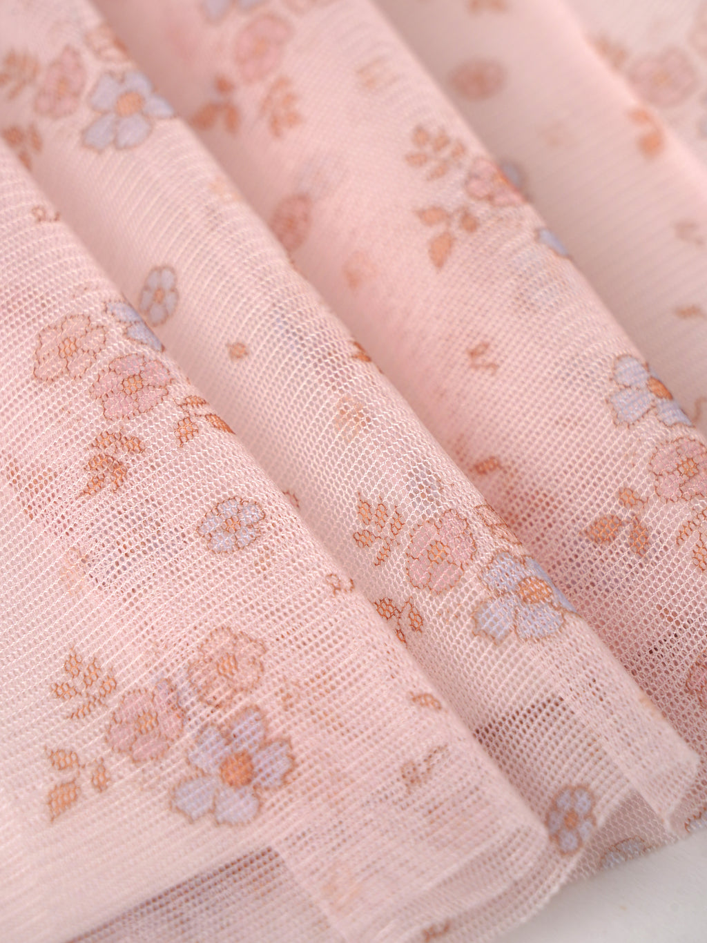 Popees Baby Girls Pink Floral Printed Dress | Sleeveless Flared Dress with Ruffle Shoulder Straps | 0-9 Months