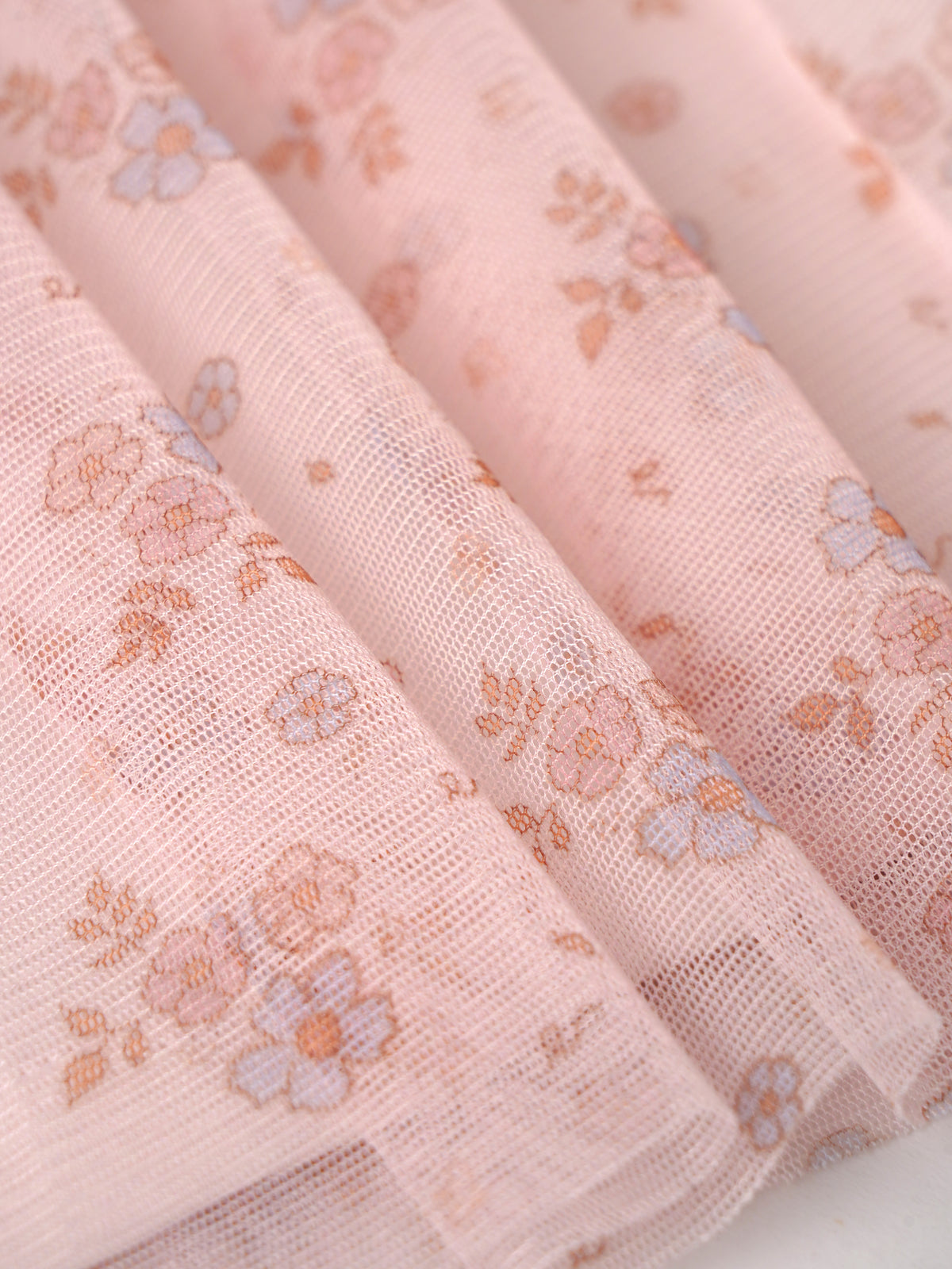 Popees Baby Girls Pink Floral Printed Dress | Sleeveless Flared Dress with Ruffle Shoulder Straps | 0-9 Months