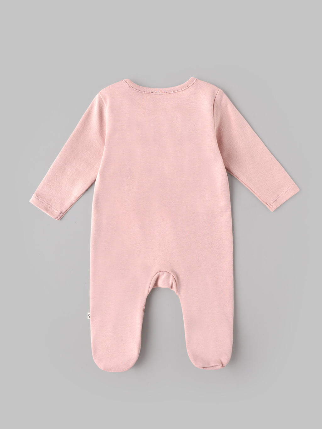 Popees Baby Girls Sleep Suit|100% Cotton Front Open| Full Sleeve| Newborn to 9 Months