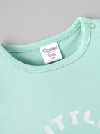 Popees Baby Unisex Organic Bamboo Cotton T-Shirt & Shorts Set | Little Explorer Car Print Co-Ord Set | 0–9 Months