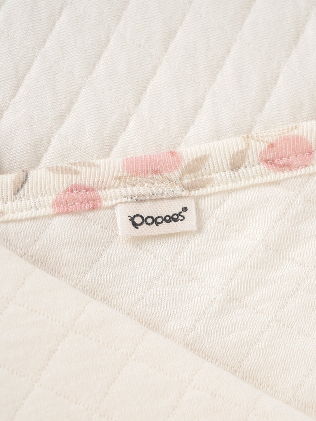 Popees Baby Hooded Towel – Quilted Snow White (Color and Design May Vary Depending on Availability)